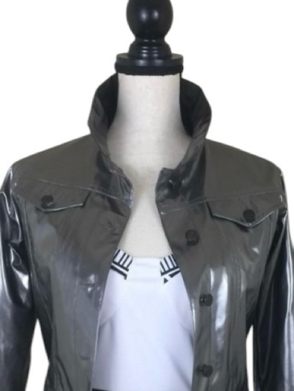 Nevada Charcoal Gray Jacket. Girl Sz S/P (7/8)